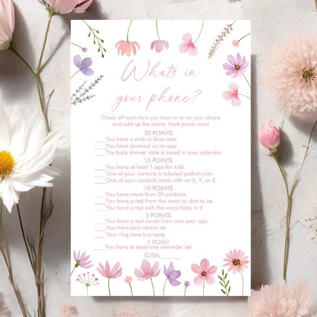 Pink violet Fleurs sauvages ce qui est dans votre  (Créateur téléchargé)