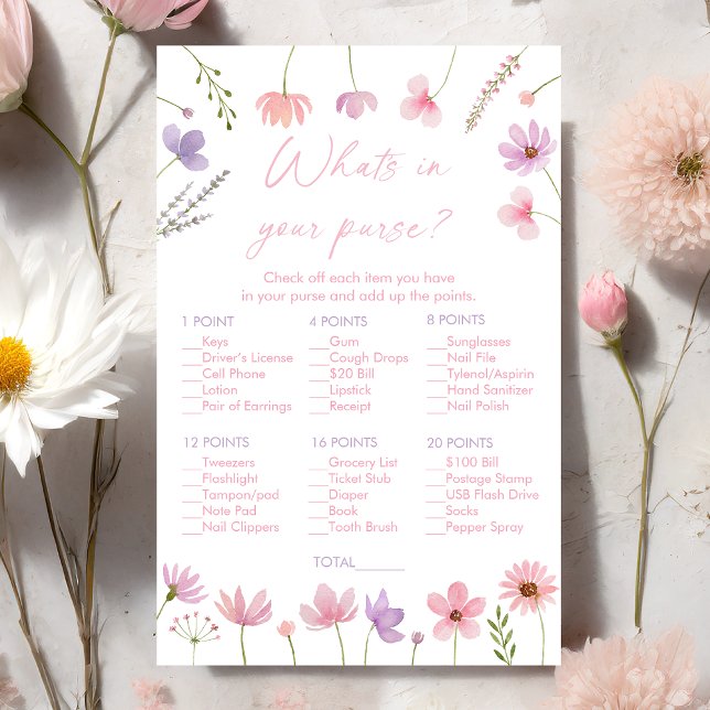 Pink violet Fleurs sauvages ce qu'il y a dans votr (Créateur téléchargé)