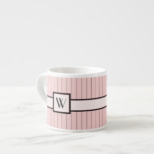 Pink with Black Pinstripes Spécialité Mug