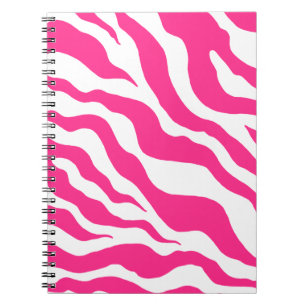 Pink Zebra Imprimer Carnet scolaire Journal Cadeau
