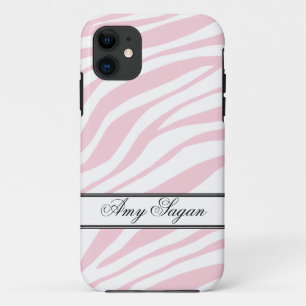 Pink Zebra Imprimer iPhone 5 Coque personnalisé