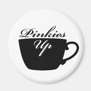 Pinkies Up Tea Magnet