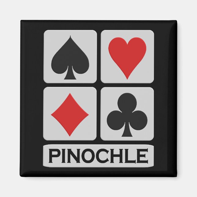 Pinochle magnet (Devant)