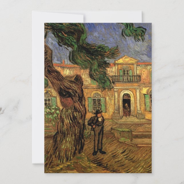 Pins à Saint-Paul par Vincent van Gogh (Devant)