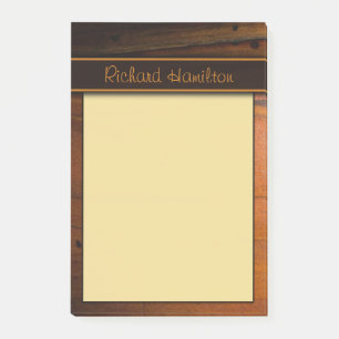 Pins Baltique foncé Faux Bois Gros Post-it® Notes