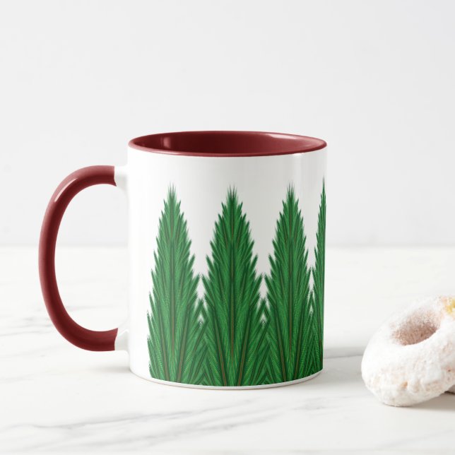 Pins Miroir Mug 11oz. -Bordeaux (Avec donut)