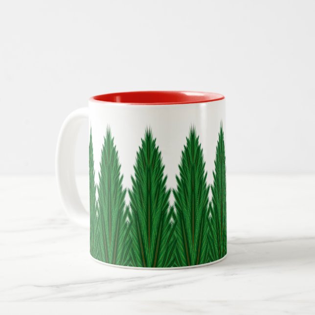 Pins Miroir Mug 11oz. -Red (Devant gauche)