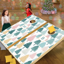 Pins Pastel Rustique Monogramme Noël