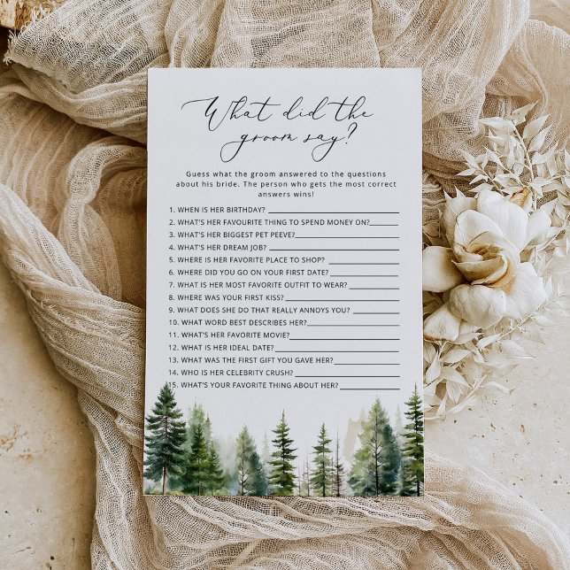 Pins Qu'a dit le marié douche nuptiale (Créateur téléchargé)