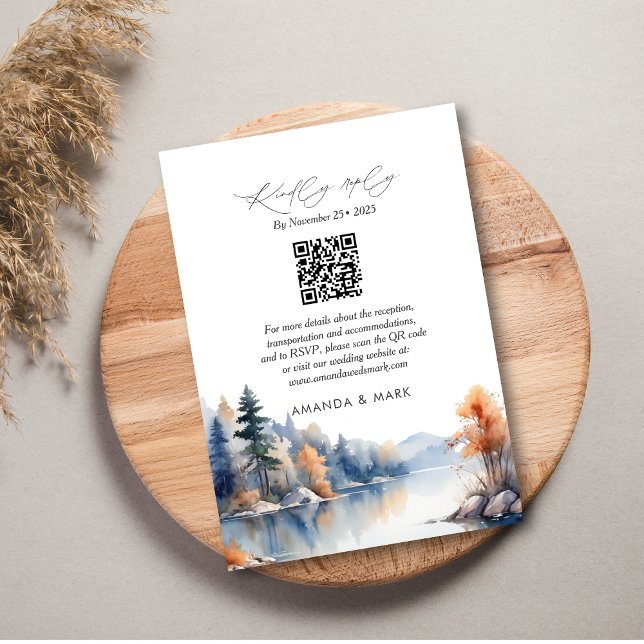 Pins rustiques Mariage d'aventure RSVP (Créateur téléchargé)