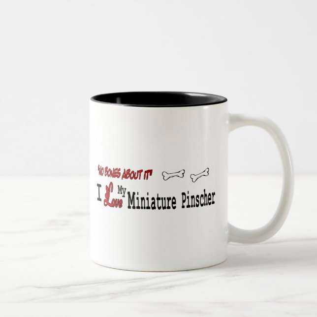 Pinscher Miniature (I Love) Mug (Droit)