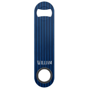 Pinstripes bleu marine personnalisées