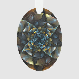 Pinwheel Art Abstrait Acrylique Oval