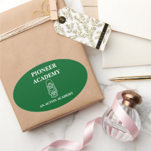 Pioneer Acton Academy Sticker ovale