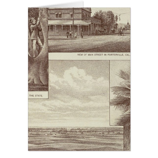 Pioneer Land Co, contrat, Porterville (Devant)