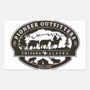 Pioneer Outfitters Logo autocollant