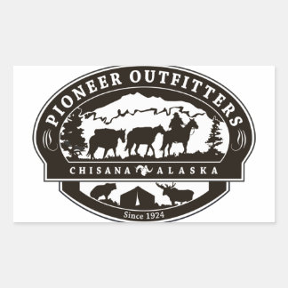 Pioneer Outfitters Logo autocollant