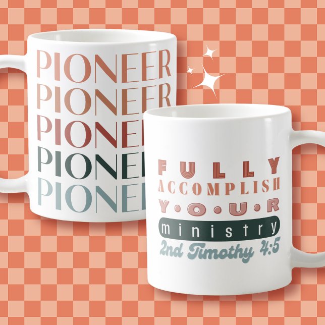 Pioneer Retro Mug (Créateur téléchargé)
