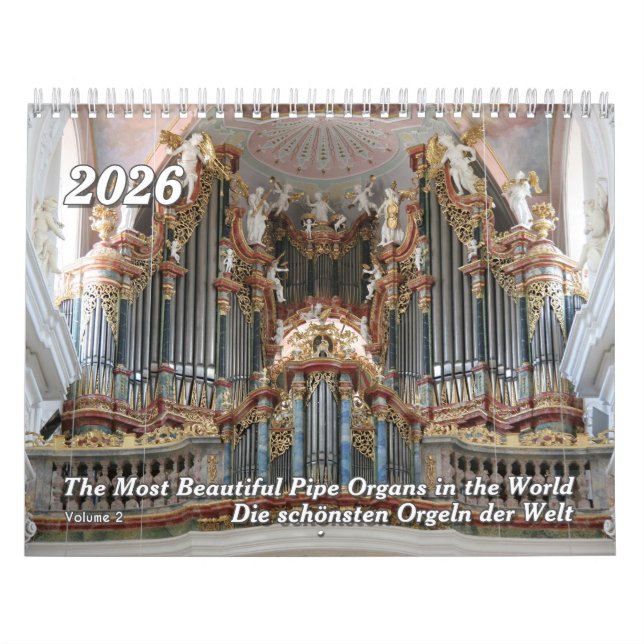 Pipe Organs of the World 2026 - Un calendrier musi (Protection)
