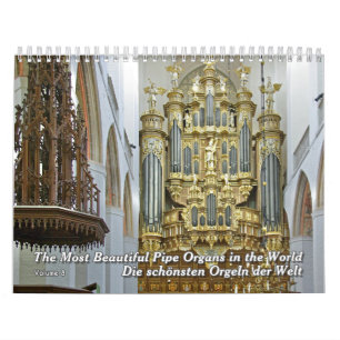 Pipe Organs of the World - Un calendrier d'organes
