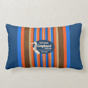 Pipeline Hawaii Surboard Coussin Lumbar réversible