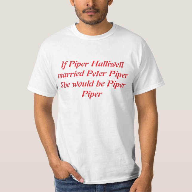 Piper Piper T-Shirt (Devant)