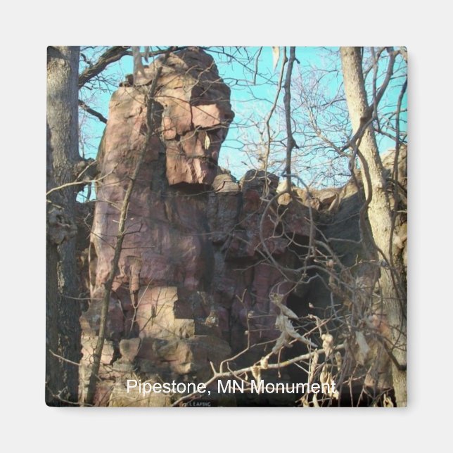 Pipestone, MN Magnet Monument (Devant)