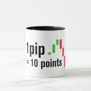 Pips et points à échanger la feuille Mug