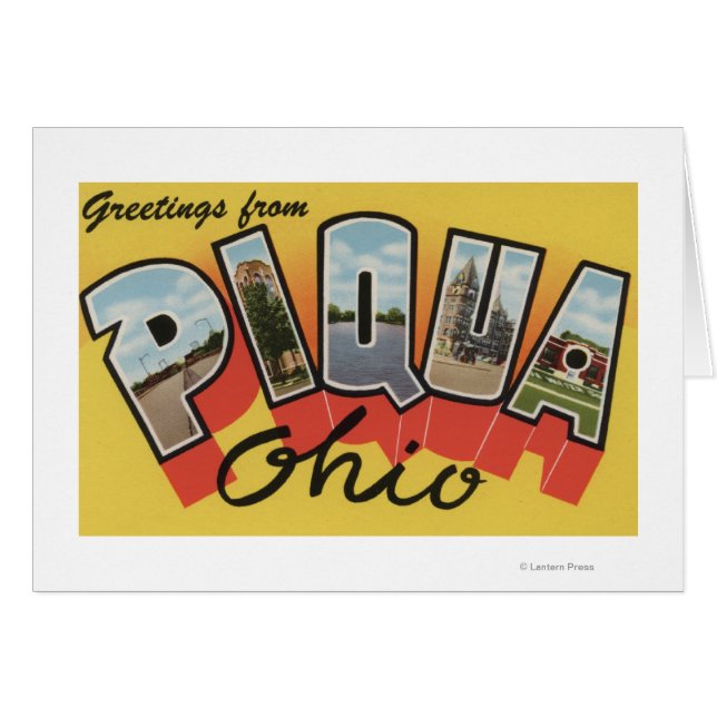 Piqua, Ohio Grandes ScènesPiqua, OH (Devant horizontal)