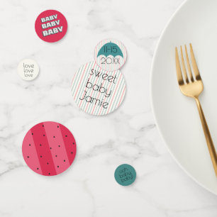 Pique-nique baby shower Confetti