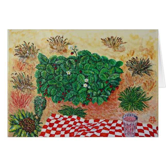 Pique-nique de fraise avec peu de doute (Devant Horizontal)