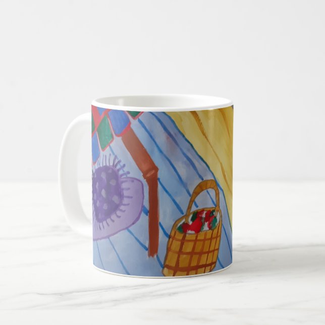 Pique-Nique Sur La Mug De Plage (Devant gauche)