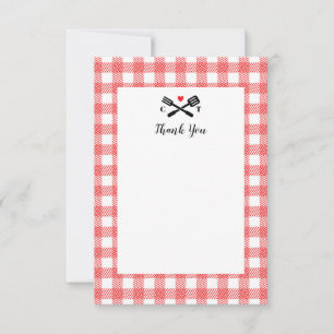 Pique-nique Tissu BBQ Merci Note