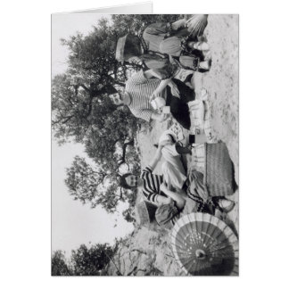 Pique-nique vintage d'Edwardian de photographie