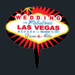 Piques À Gâteau GÂTEAU Las Vegas ÉPATANT épousant le signe<br><div class="desc">Sélection épatante de gâteau de mariage de Las Vegas. Employez la personnaliser orange il bouton ci-dessus pour ajouter votre texte et la couleur d'arrière - plan de votre choix.</div>