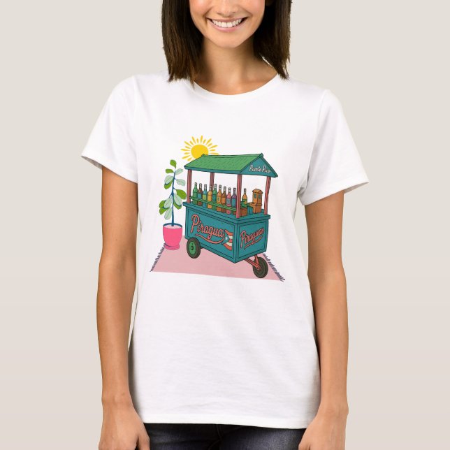 Piragua Porto Rico Tshirt (Devant)