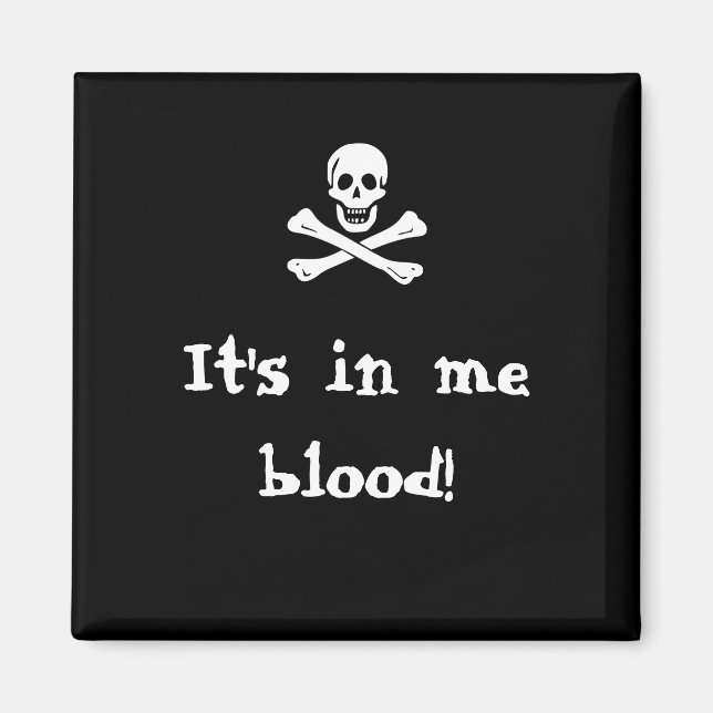 Pirate - Aimant (Devant)