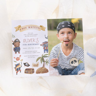 Pirate Animaux Budget Photo Anniversaire