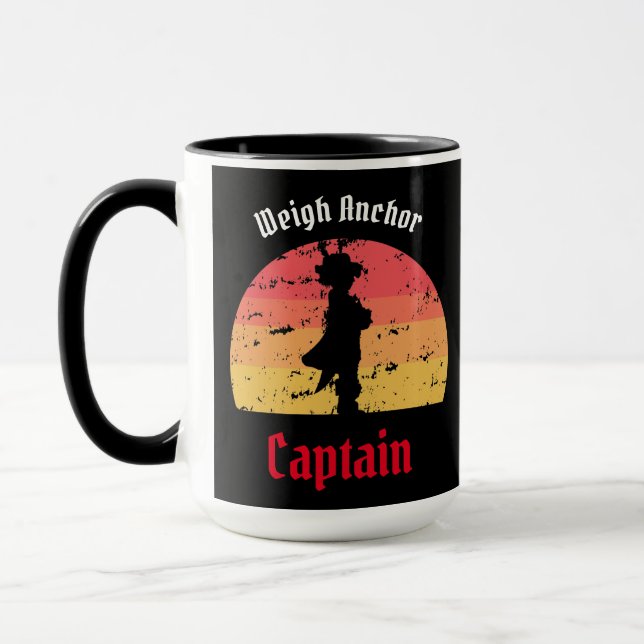 Pirate anniversaire garçon Mug (Gauche)