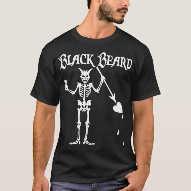 PIRATE BLACKBEARD TSHIRT (Devant)