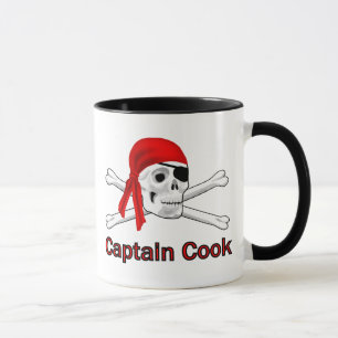 Pirate Captain Cook Mugs