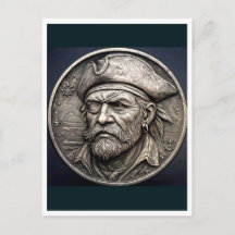 Pirate. Carte postale