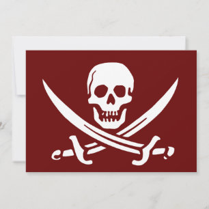 Pirate crâne et épées, Jolly roger