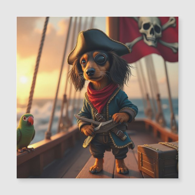 Pirate Dachshund (Devant)