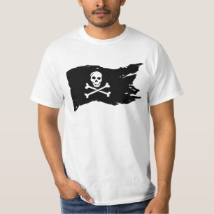 PIRATE DRAPEAU PAPA MENS T-SHIRTS