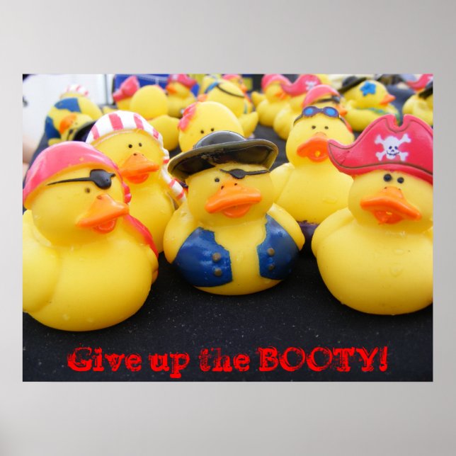 Pirate Duckies Poster (Devant)