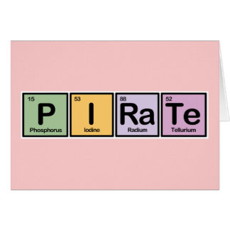 Pirate fait d'éléments