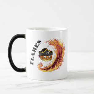 Pirate Flames tasse - Fiery Swashbucking Design