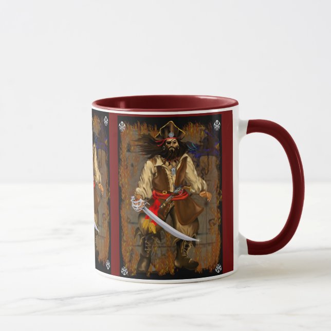 Pirate-Grandes tasses du mauvais de n (Droite)