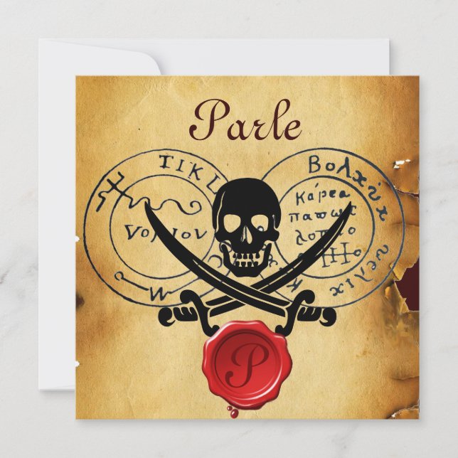 PIRATE LES CARTES DE TRÉSORERIE COMPÉTENCES ET LES (Devant)